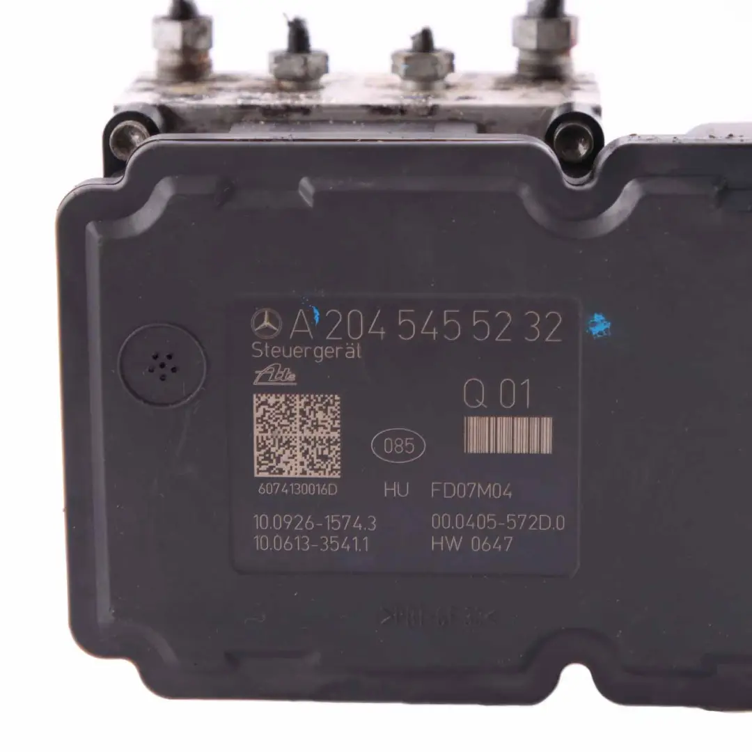 ABS Brake Pump Steering Hydraulic Braking Unit to Mercedes W204 with Part number A2044310512 Mercedes W204 ABS Brake Pump Steering Hydraulic Braking Unit - SKU A2044310512 - Part number A2044310512