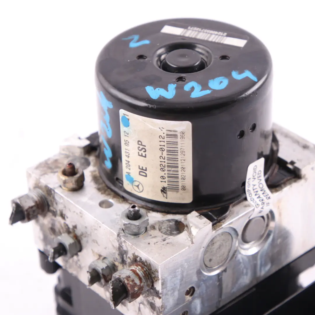ABS Brake Pump Steering Hydraulic Braking Unit to Mercedes W204 with Part number A2044310512 Mercedes W204 ABS Brake Pump Steering Hydraulic Braking Unit - SKU A2044310512 - Part number A2044310512