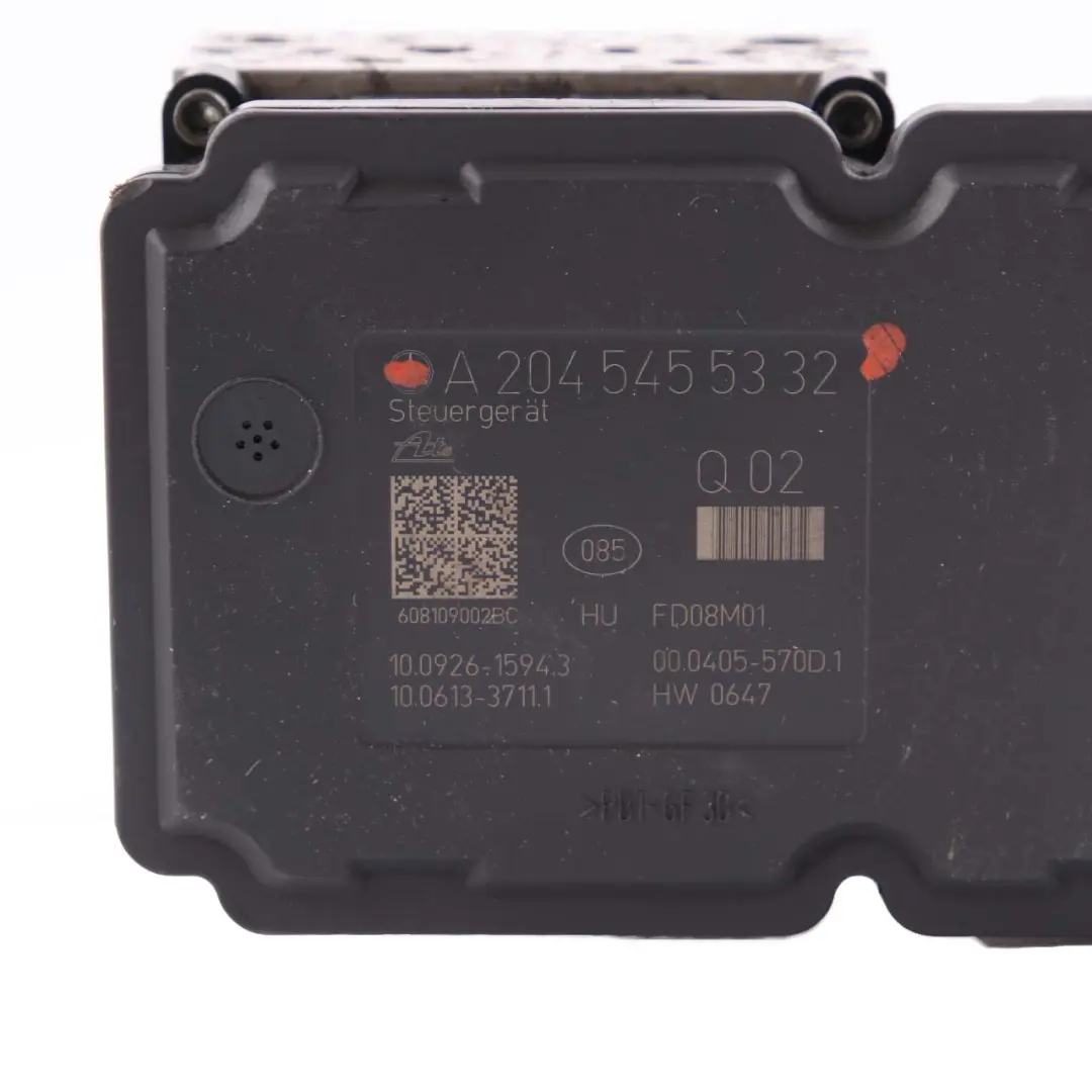 Mercedes W204 ABS Brake Pump Steering Hydraulic Braking Unit - SKU A2044312412 - Part number A2044312412