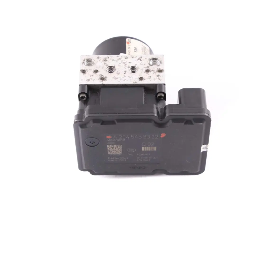 ABS Brake Pump Steering Hydraulic Braking Unit to Mercedes W204 with Part number A2044312412 Mercedes W204 ABS Brake Pump Steering Hydraulic Braking Unit - SKU A2044312412 - Part number A2044312412