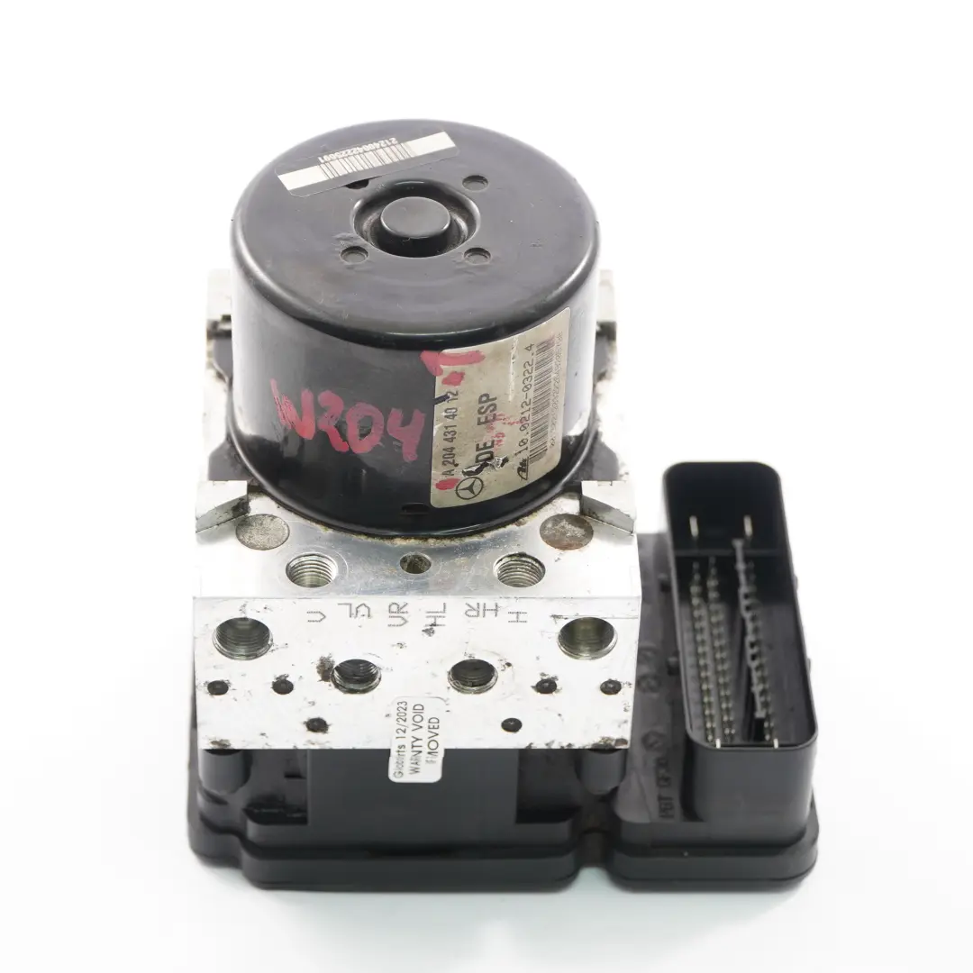 Mercedes W204 Bomba freno ABS ESP Unidad hidráulico A2045453932 - SKU A2044314012-1 - Número de pieza A2044314012