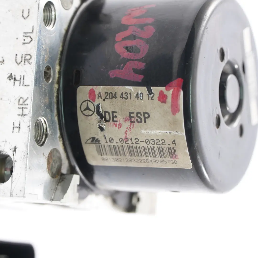 Mercedes W204 Pompe frein ABS ESP freinage hydraulique A2045453932 - SKU A2044314012-1 - Numéro de pièce A2044314012