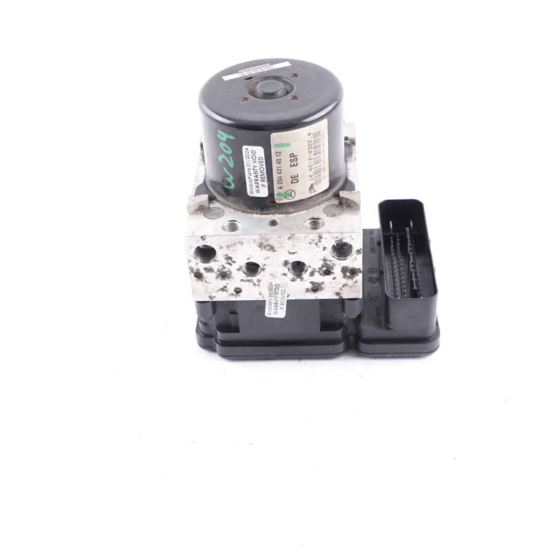 Mercedes W204 ABS Brems Pumpe Lenkung Hydraulische Brems Einheit - SKU A2044314012 - Teilenummer A2044314012