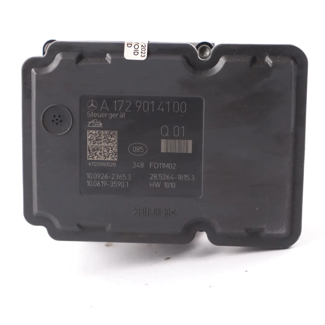 Pompa ABS ESP Unità frenante idraulica A1729014100 per Mercedes W204 con numero di parte A2044316912 Mercedes W204 Pompa ABS ESP Unità frenante idraulica A1729014100 - SKU A2044316912 - Numero di parte A2044316912