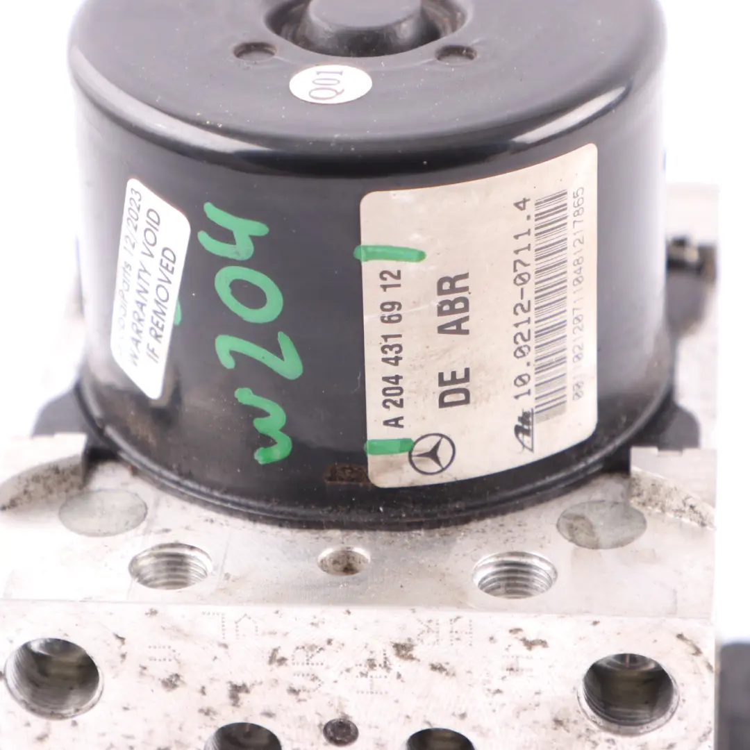 Pompe frein ABS ESP Unité hydraulique A1729014100 pour Mercedes W204 à propos du numéro de pièce A2044316912 Mercedes W204 Pompe frein ABS ESP Unité hydraulique A1729014100 - SKU A2044316912 - Numéro de pièce A2044316912