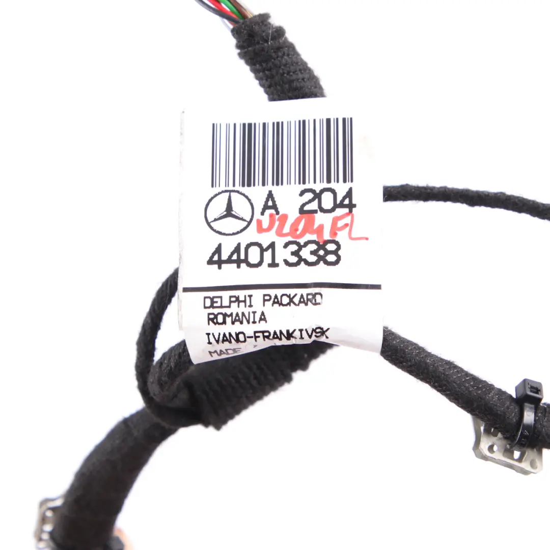  Door Wiring Mercedes W204 Front Loom Cable Wire Harness - SKU A2044401338 - Part number A2044401338