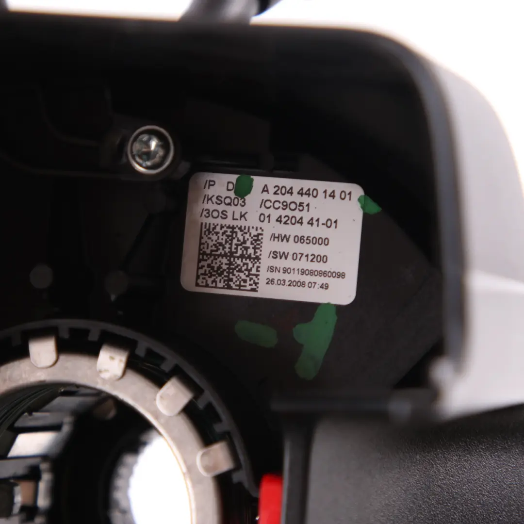 Steering Column Switch Cluster Wiper Stalk Slip Squib to Mercedes W204 with Part number A2044401401 Mercedes W204 Steering Column Switch Cluster Wiper Stalk Slip Squib - SKU A2044401401-1 - Part number A2044401401