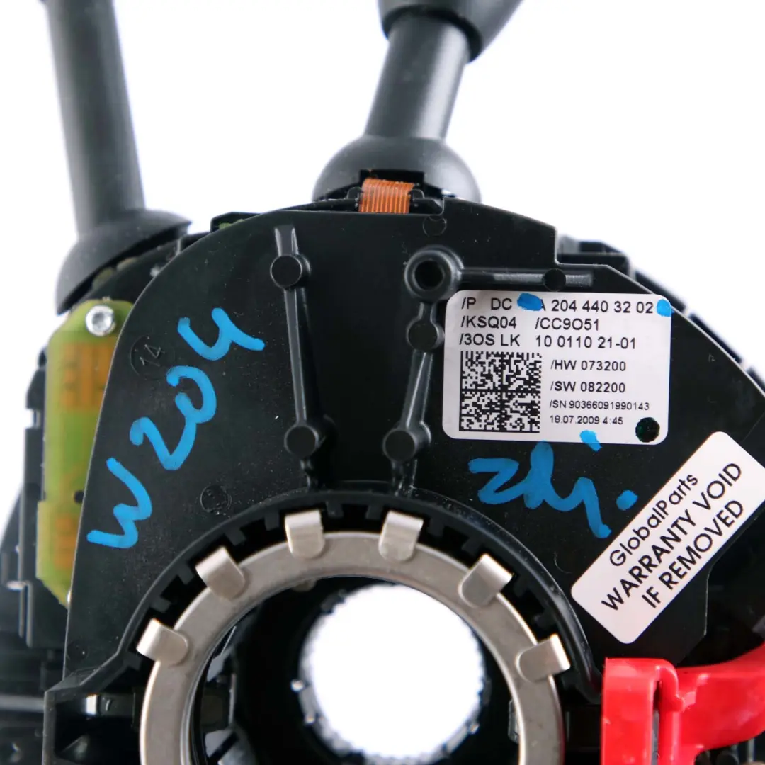 Lenk Rad Schleifring Schalter Anzeige für Mercedes W204 mit Teilenummer A2044403202 Mercedes W204 Lenk Rad Schleifring Schalter Anzeige - SKU A2044403202 - Teilenummer A2044403202