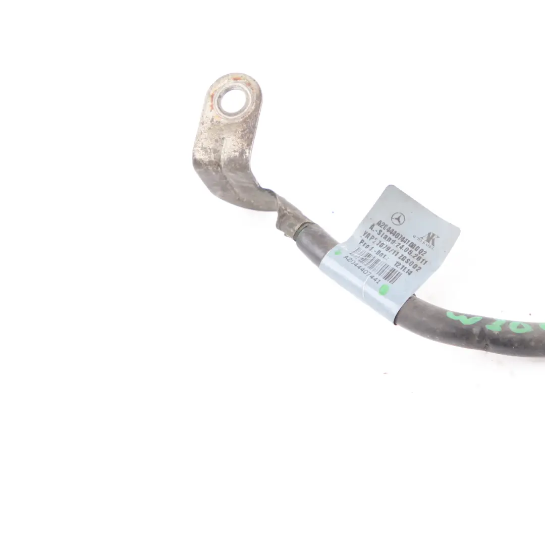Cable de tierra Mercedes W204 W207 W212 W218 Cableado de la batería para con número de pieza A2044407441 Cable de tierra Mercedes W204 W207 W212 W218 Cableado de la batería - SKU A2044407441 - Número de pieza A2044407441