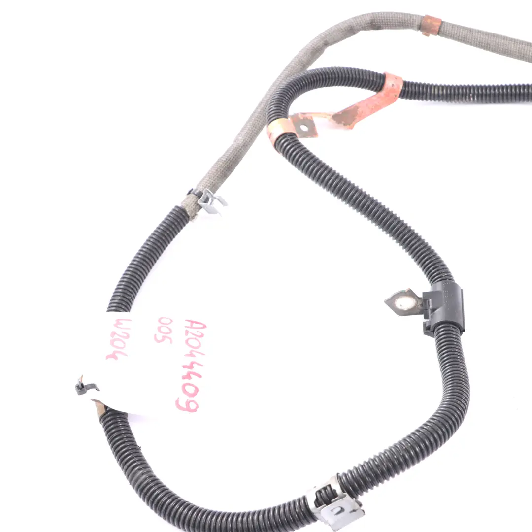 Wiring Starter Alternator Wiring Harness to Mercedes W204 Battery with Part number A2044409005 Mercedes W204 Battery Wiring Starter Alternator Wiring Harness - SKU A2044409005 - Part number A2044409005
