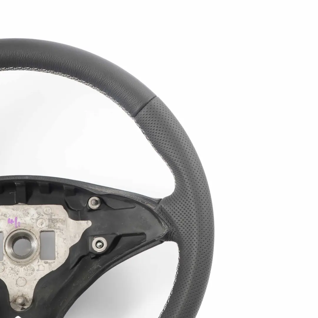 Mercedes-Benz C-Class W204 NEW Black Leather Steering Wheel with White Threads to with Part number A2044601203 Mercedes-Benz C-Class W204 NEW Black Leather Steering Wheel with White Threads - SKU A2044601203-1 - Part number A2044601203