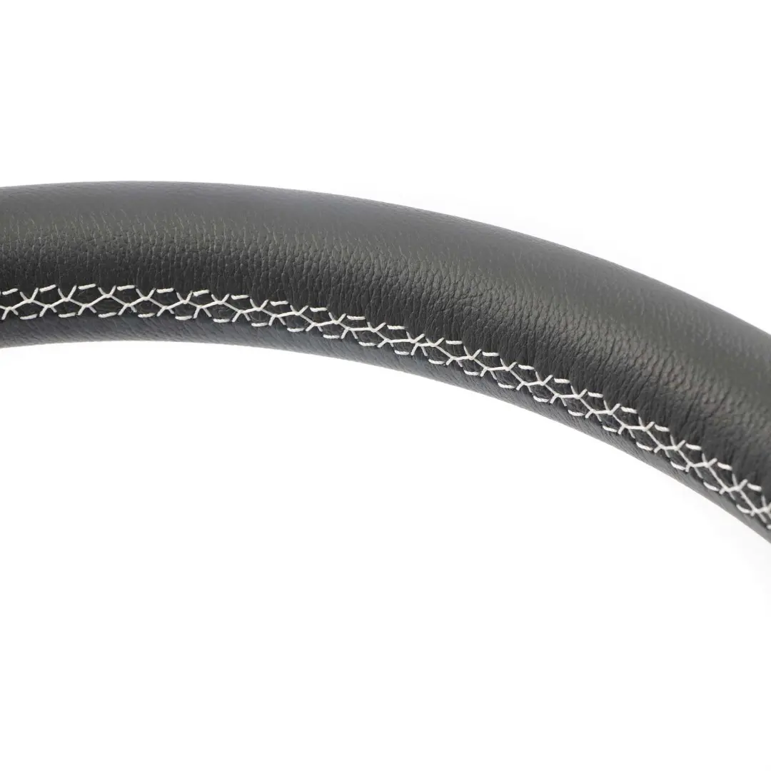  Mercedes-Benz W204 NEU Leder Schwarz Sport Lenkrad Schaltwippen Weiße Fäden - SKU A2044602703-1 - Teilenummer A2044602703