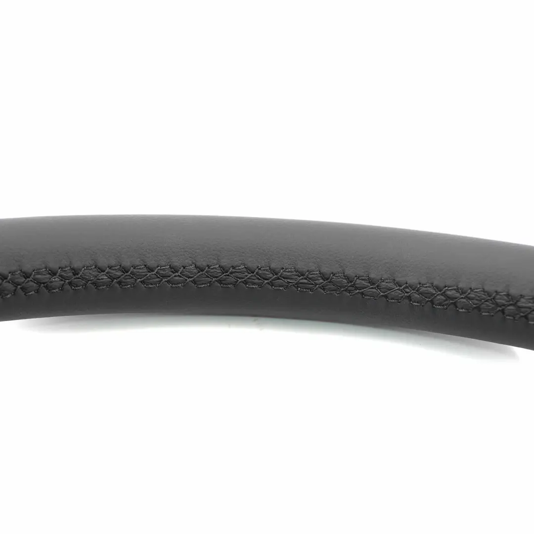Mercedes W204 NEW Black Leather Sport Steering Wheel Paddle Shift Black Threads - SKU A2044602703-2 - Part number A2044602703