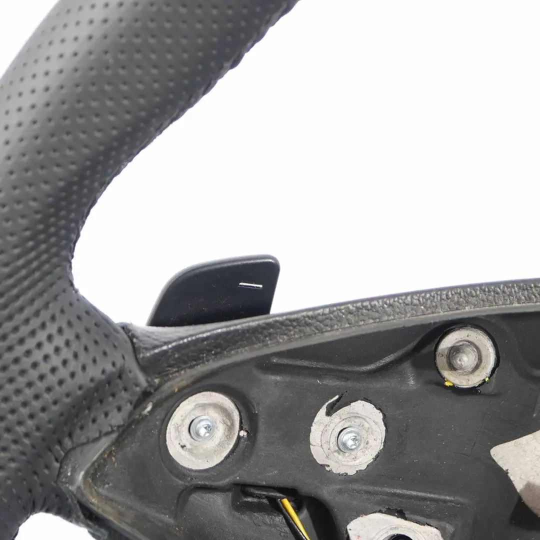 Mercedes W204 NUOVO volante sportivo in pelle nera Paddle Shift Nero filettature - SKU A2044602703-2 - Numero di parte A2044602703