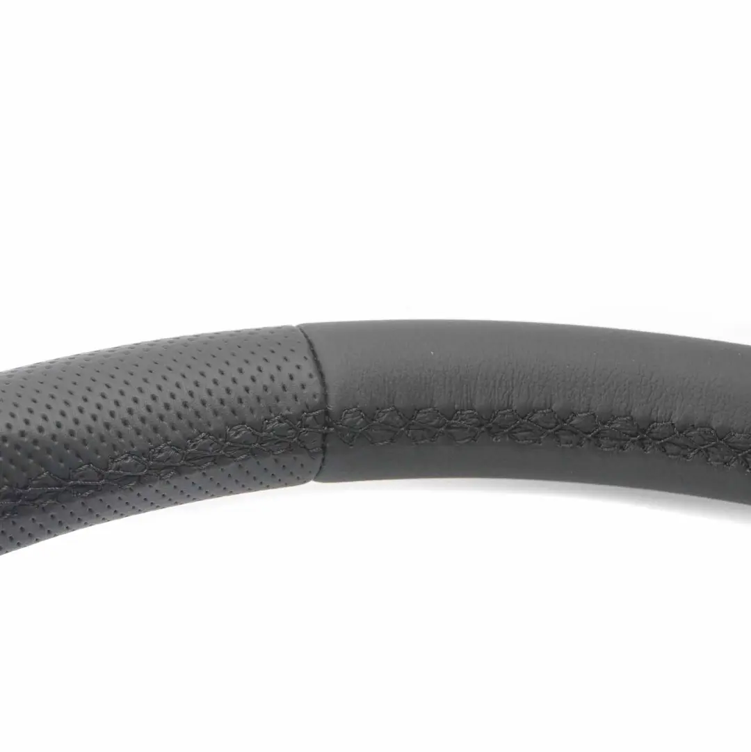 Leather Steering Wheel with Black Threads Mercedes W204 NEW Black - SKU A2044603203-1 - Part number A2044603203