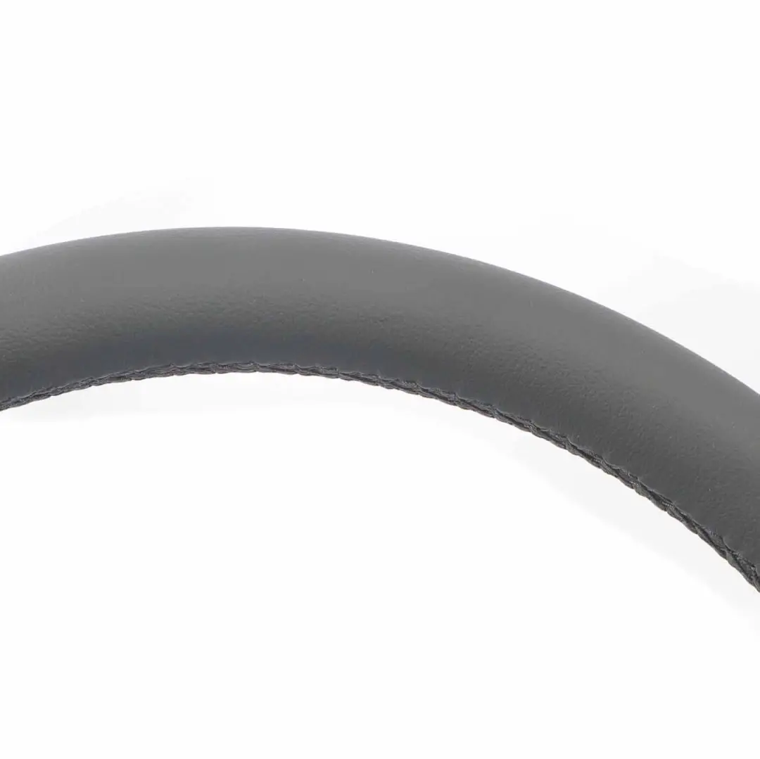 Leather Steering Wheel with Black Threads Mercedes W204 NEW Black - SKU A2044603203-1 - Part number A2044603203