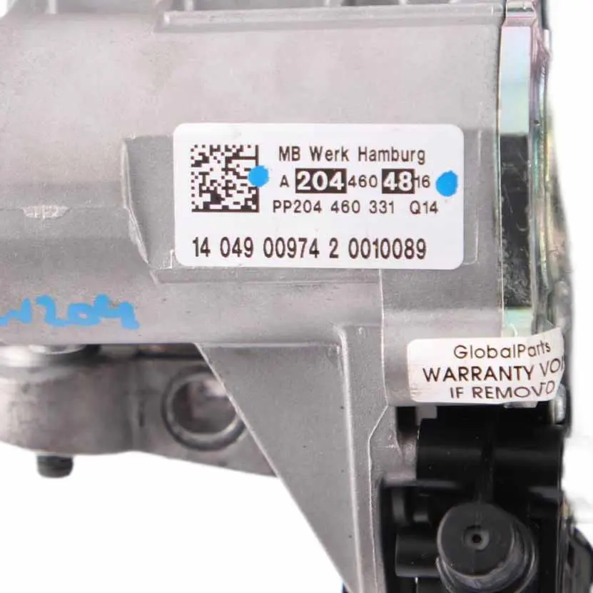  Steering Column Mercedes W204 C63 AMG Electrical Adjustable Memory - SKU A2044604816 - Part number A2044604816