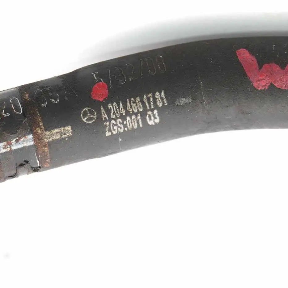  Öl leitung Mercedes W204 S204 OM646 Lenkung Kühler Kühlung Schlauch - SKU A2044661781 - Teilenummer A2044661781