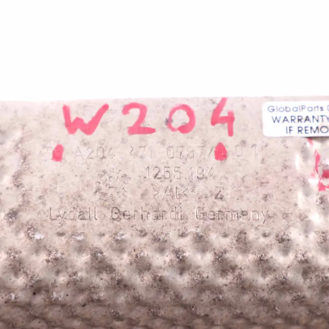 Mercedes W204 OM651 Heat Shield Exhaust Insulation Protection Plate - SKU A2044710787 - Part number A2044710787