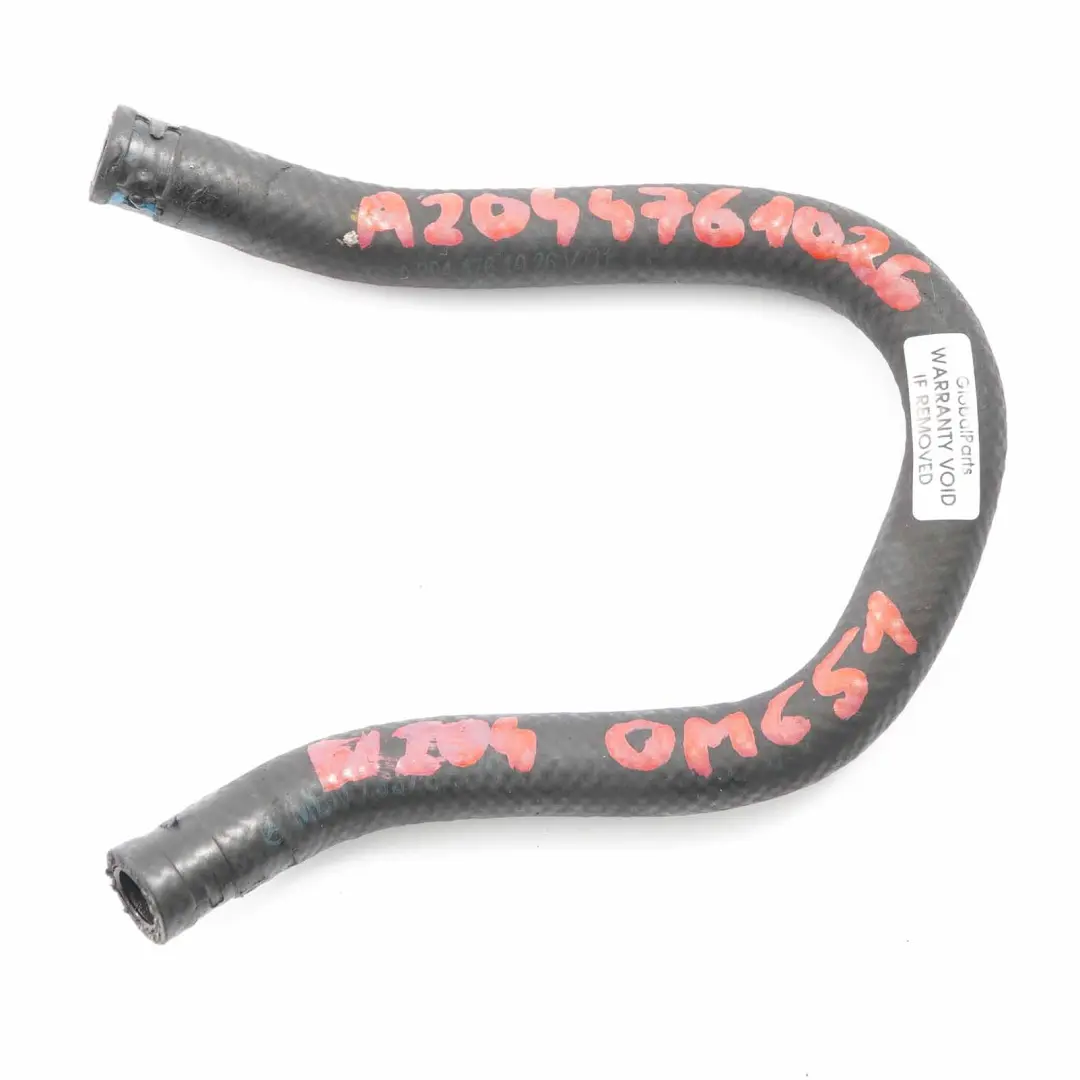 Mercedes W204 S204 W212 Tuyau d'alimentation - SKU A2044761026 - Numéro de pièce A2044761026