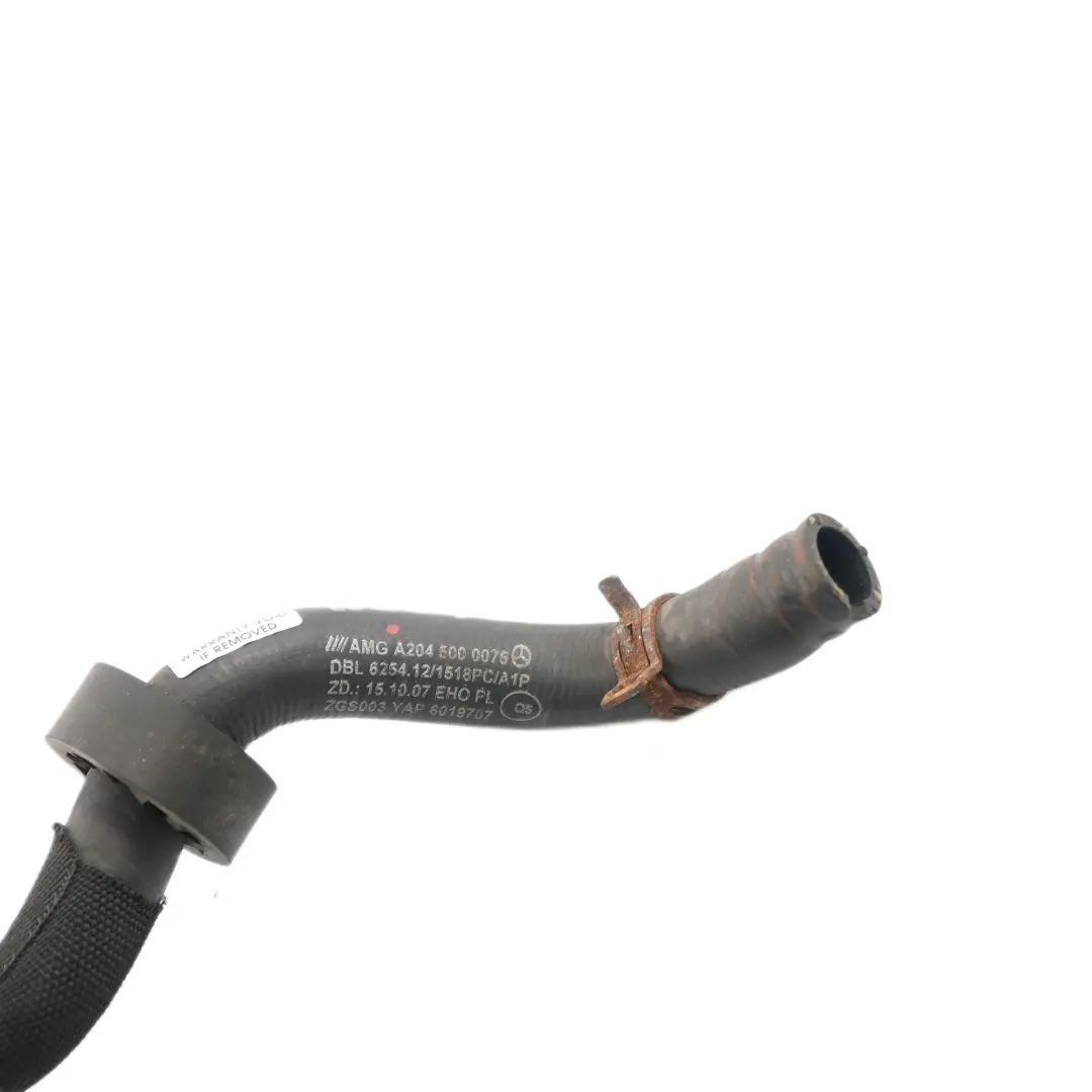 Radiator Coolant Hose Mercedes W204 C63 AMG Water Cooling Pipe to with Part number A2045000075 Radiator Coolant Hose Mercedes W204 C63 AMG Water Cooling Pipe - SKU A2045000075 - Part number A2045000075