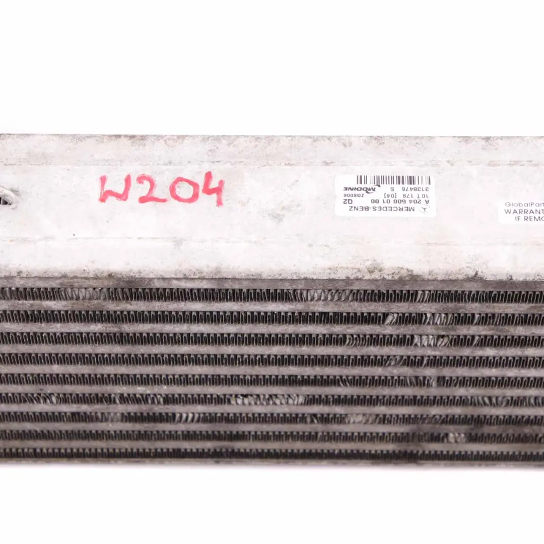 Mercedes W204 W212 Intercooler Charge Air Cooler Radiator OM651 - SKU A2045000100-1 - Part number A2045000100