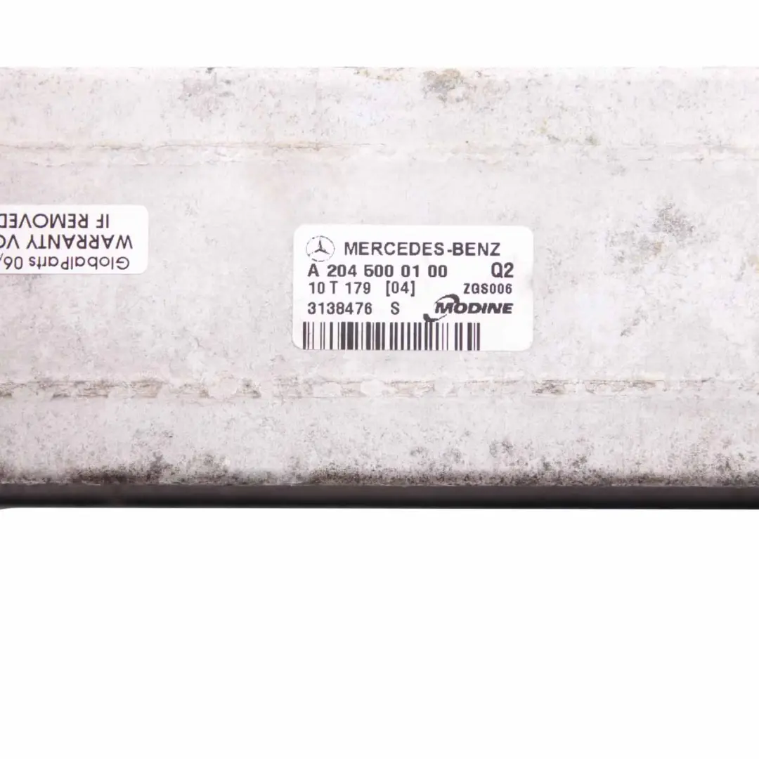 Mercedes W204 W212 Ladeluftkühler Kühler M271 OM651 A2045000500 - SKU A2045000100 - Teilenummer A2045000100