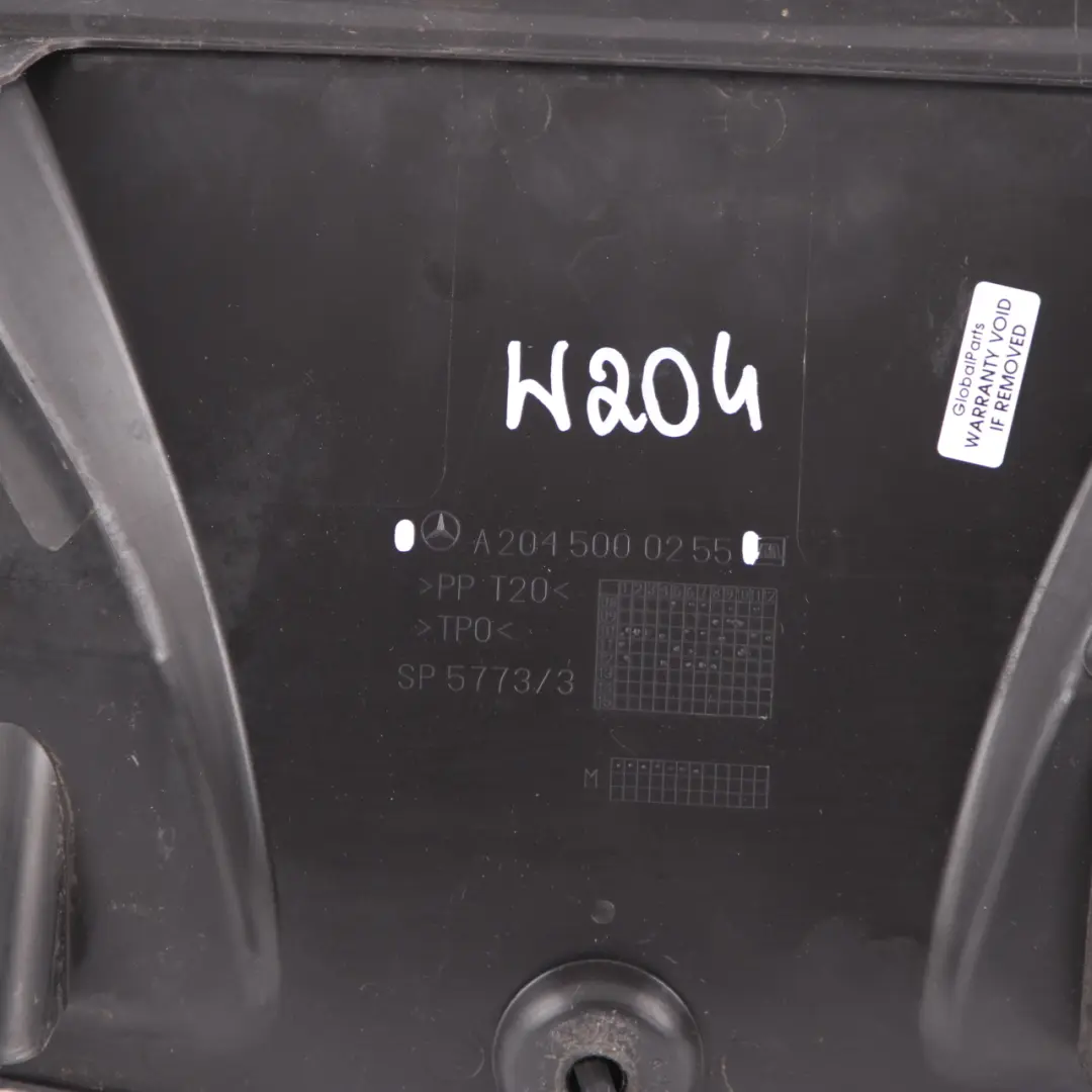 Cold Air Intake Lower Panel Air Front Slam Frame Trim to Mercedes W204 with Part number A2045000255 Mercedes W204 Cold Air Intake Lower Panel Air Front Slam Frame Trim - SKU A2045000255 - Part number A2045000255