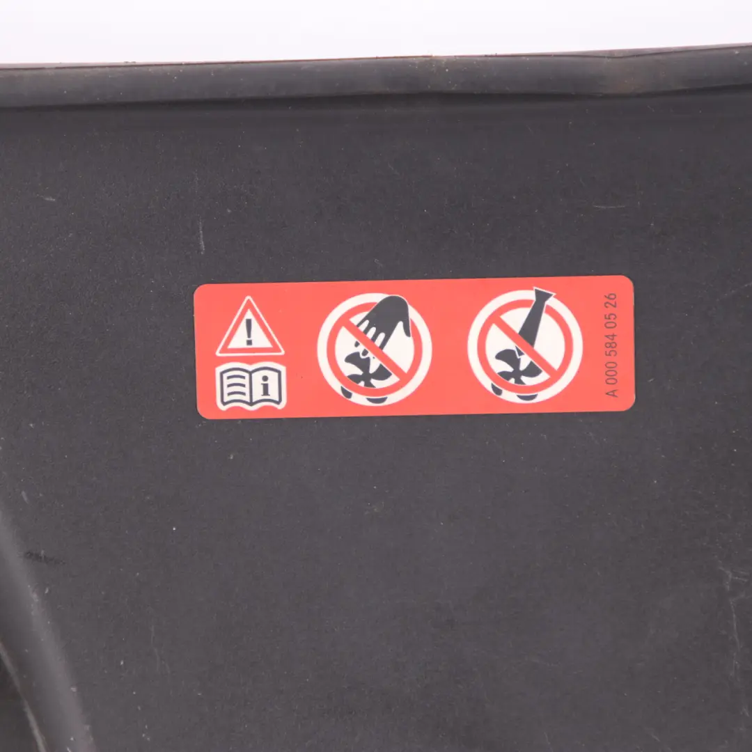 Cold Air Intake Lower Panel Air Front Slam Frame Trim to Mercedes W204 with Part number A2045000255 Mercedes W204 Cold Air Intake Lower Panel Air Front Slam Frame Trim - SKU A2045000255 - Part number A2045000255