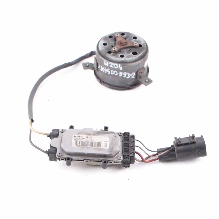 Cooling Fan Motor Engine Control Unit to Mercedes W204 W212 Engine with Part number A2045000393 Mercedes W204 W212 Engine Cooling Fan Motor Engine Control Unit - SKU A2045000393-2 - Part number A2045000393
