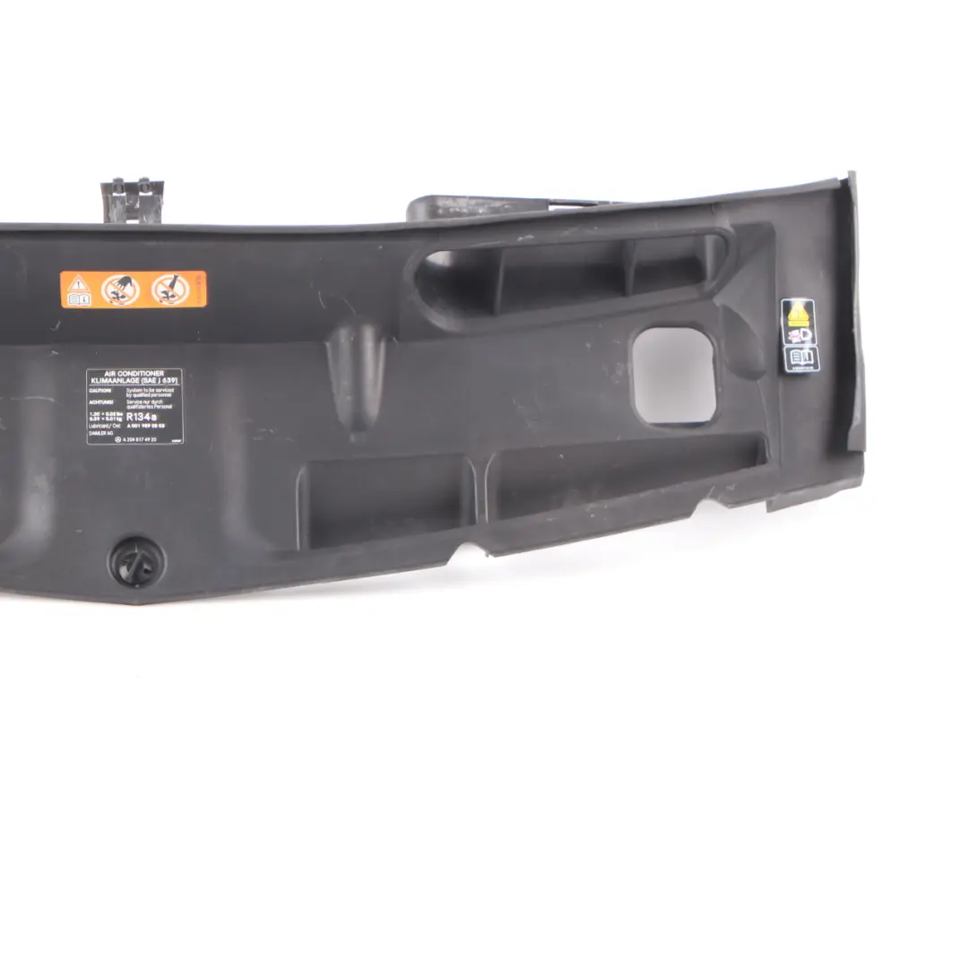 Radiator Air Baffle Mercedes W204 Duct Guide Shroud Panel to with Part number A2045001455 Radiator Air Baffle Mercedes W204 Duct Guide Shroud Panel - SKU A2045001455 - Part number A2045001455