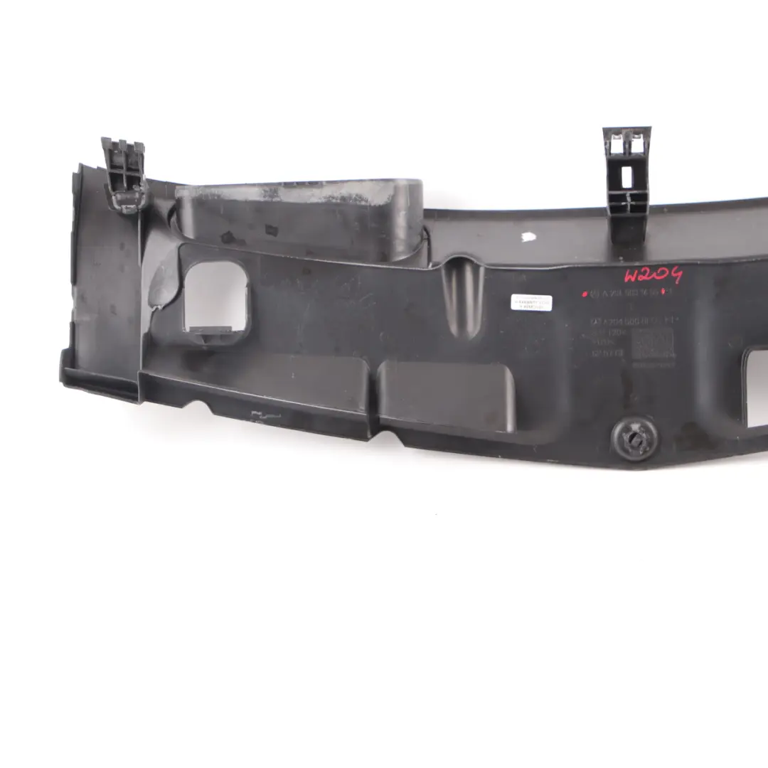 Radiator Air Baffle Mercedes W204 Duct Guide Shroud Panel to with Part number A2045001455 Radiator Air Baffle Mercedes W204 Duct Guide Shroud Panel - SKU A2045001455 - Part number A2045001455