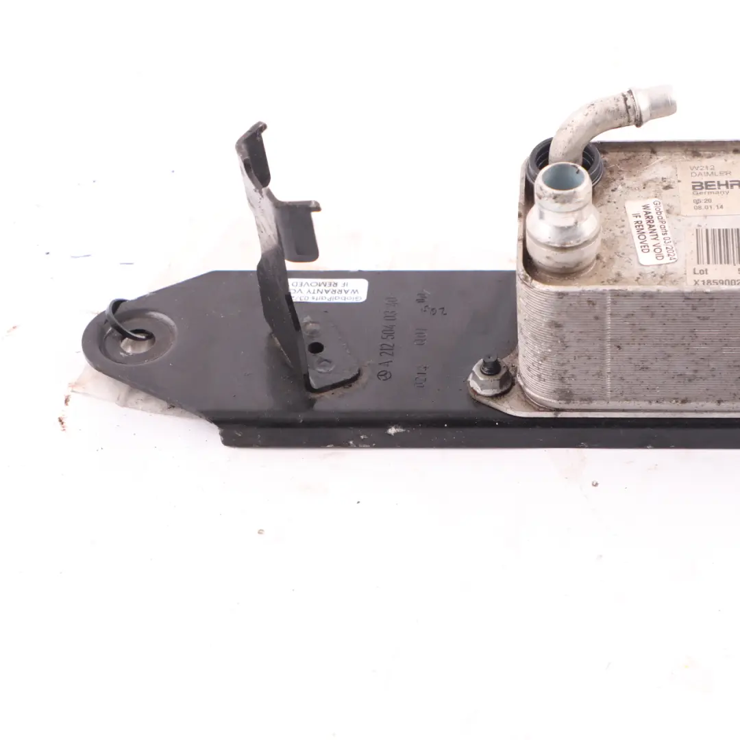 OM651 Automatic Gearbox Oil Cooler With Bracket to Mercedes W212 Diesel with Part number A2045002200 Mercedes W212 Diesel OM651 Automatic Gearbox Oil Cooler With Bracket - SKU A2045002200 - Part number A2045002200
