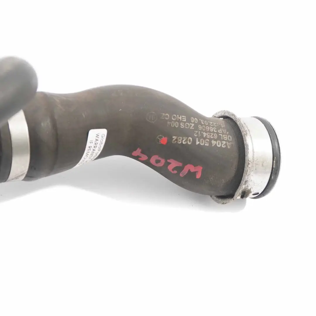 Mercedes W204 M271 Tuyau de Radiateur de Refroidissement du Moteur - SKU A2045010282 - Numéro de pièce A2045010282