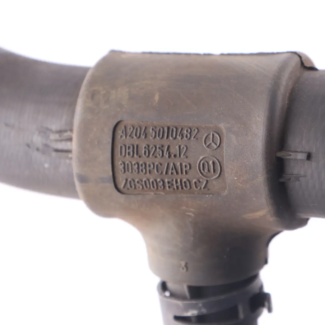 Radiator Hose Mercedes W204 M272 Coolant Right Radiator Water Line to with Part number A2045010482 Radiator Hose Mercedes W204 M272 Coolant Right Radiator Water Line - SKU A2045010482 - Part number A2045010482