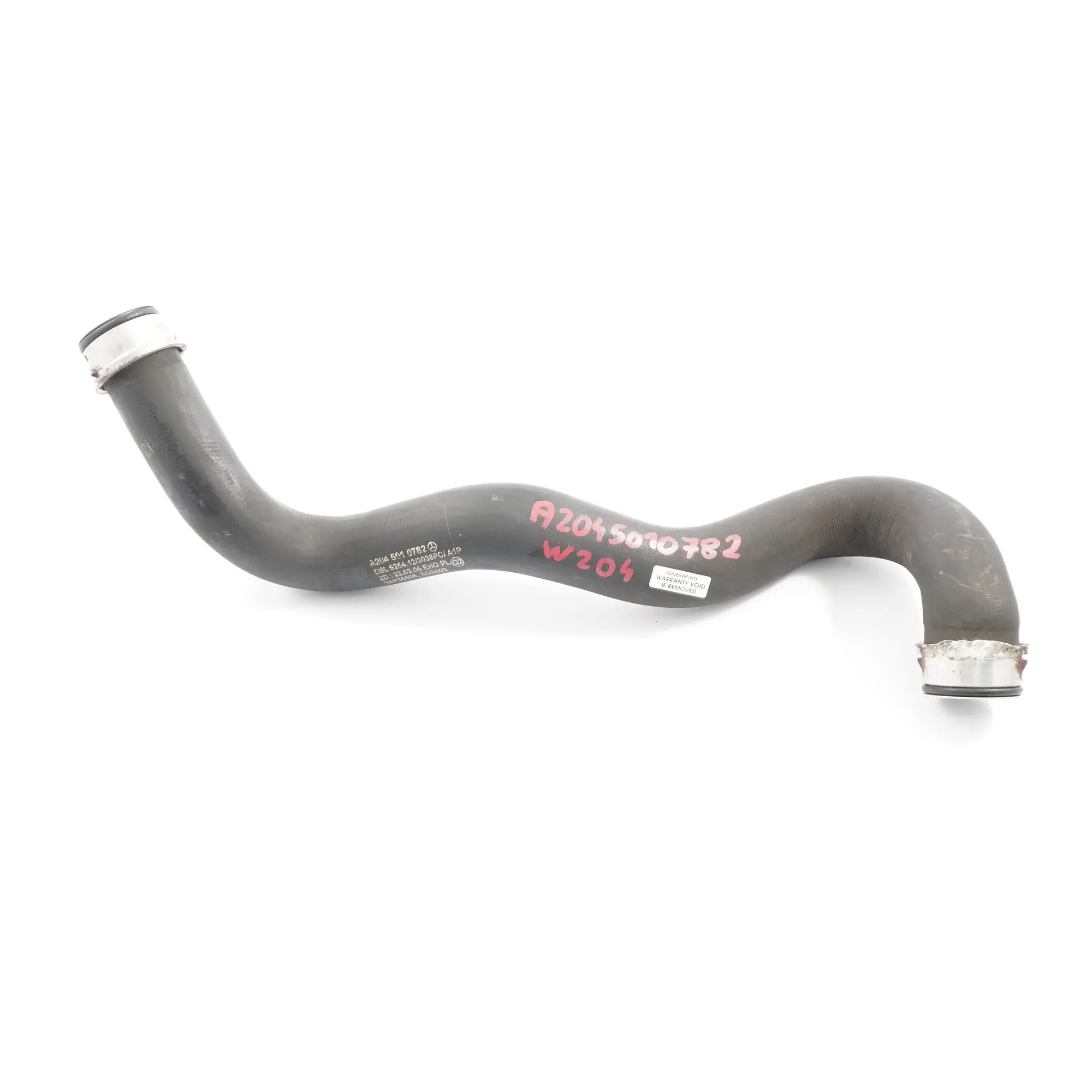 Mercedes W204 OM642 Tuyau de Radiateur de Refroidissement du Moteur A2045010782