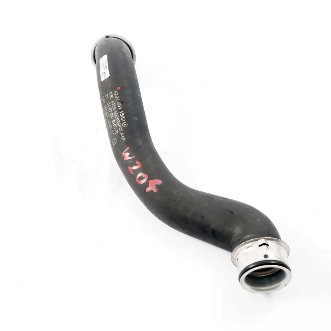 Water Pipe Mercedes W204 OM651 Radiator Coolant Hose Engine Cooling to with Part number A2045011582 Water Pipe Mercedes W204 OM651 Radiator Coolant Hose Engine Cooling - SKU A2045011582 - Part number A2045011582