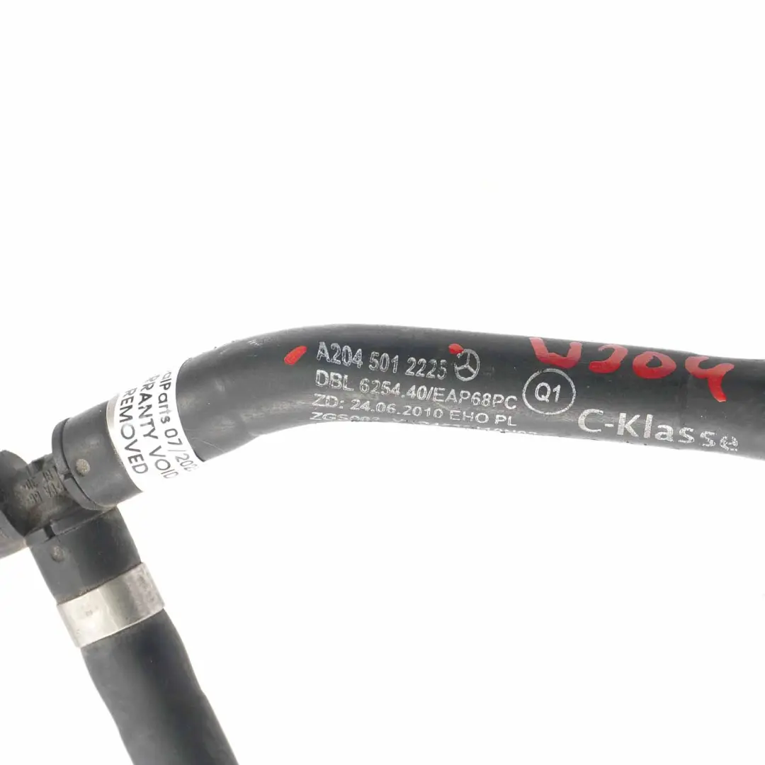  Wasser leitung Mercedes W204 W207 OM651 Kühler Kühlmittel schlauch - SKU A2045012225 - Teilenummer A2045012225