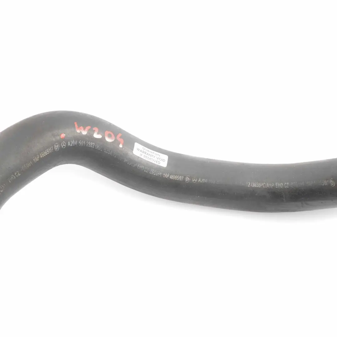 Mercedes W204 OM642 Tuyau de Radiateur de Refroidissement du Moteur - SKU A2045012982 - Numéro de pièce A2045012982