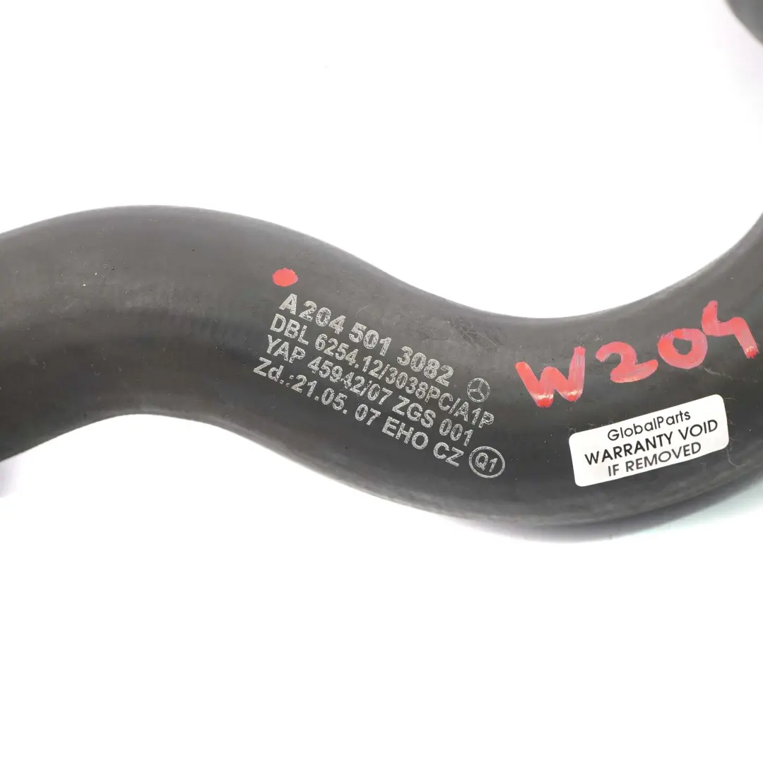  Tubo Acqua Mercedes W204 OM646 Radiatore Liquido Raffreddamento - SKU A2045013082 - Numero di parte A2045013082