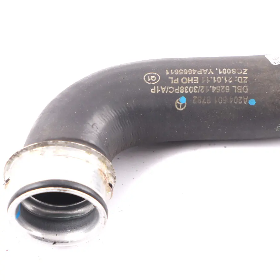 Manguera refrigerante Mercedes W204 Gasolina M274 Izquierda radiador - SKU A2045018782 - Número de pieza A2045018782