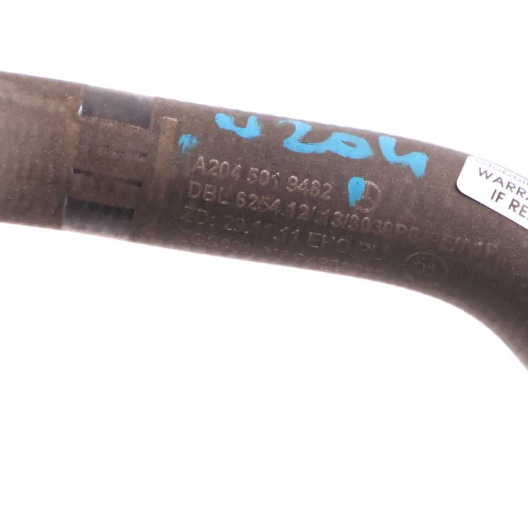 Coolant Hose Mercedes W204 Petrol M274 Radiator Right O/S Water Line to with Part number A2045019482 Coolant Hose Mercedes W204 Petrol M274 Radiator Right O/S Water Line - SKU A2045019482 - Part number A2045019482