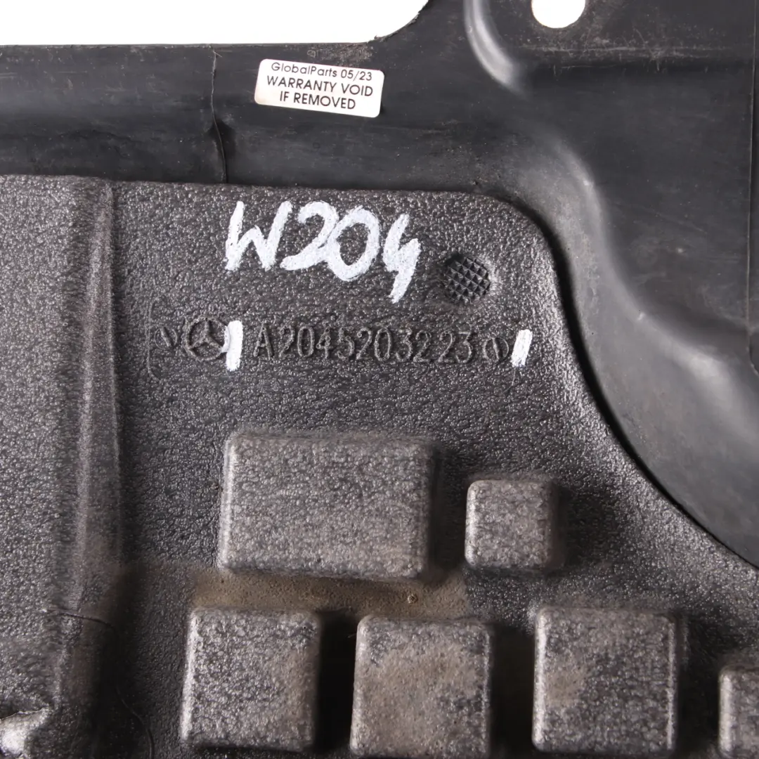 Mercedes W204 W212 Pannello sottopavimento Copertura traccia motore - SKU A2045203223 - Numero di parte A2045203223