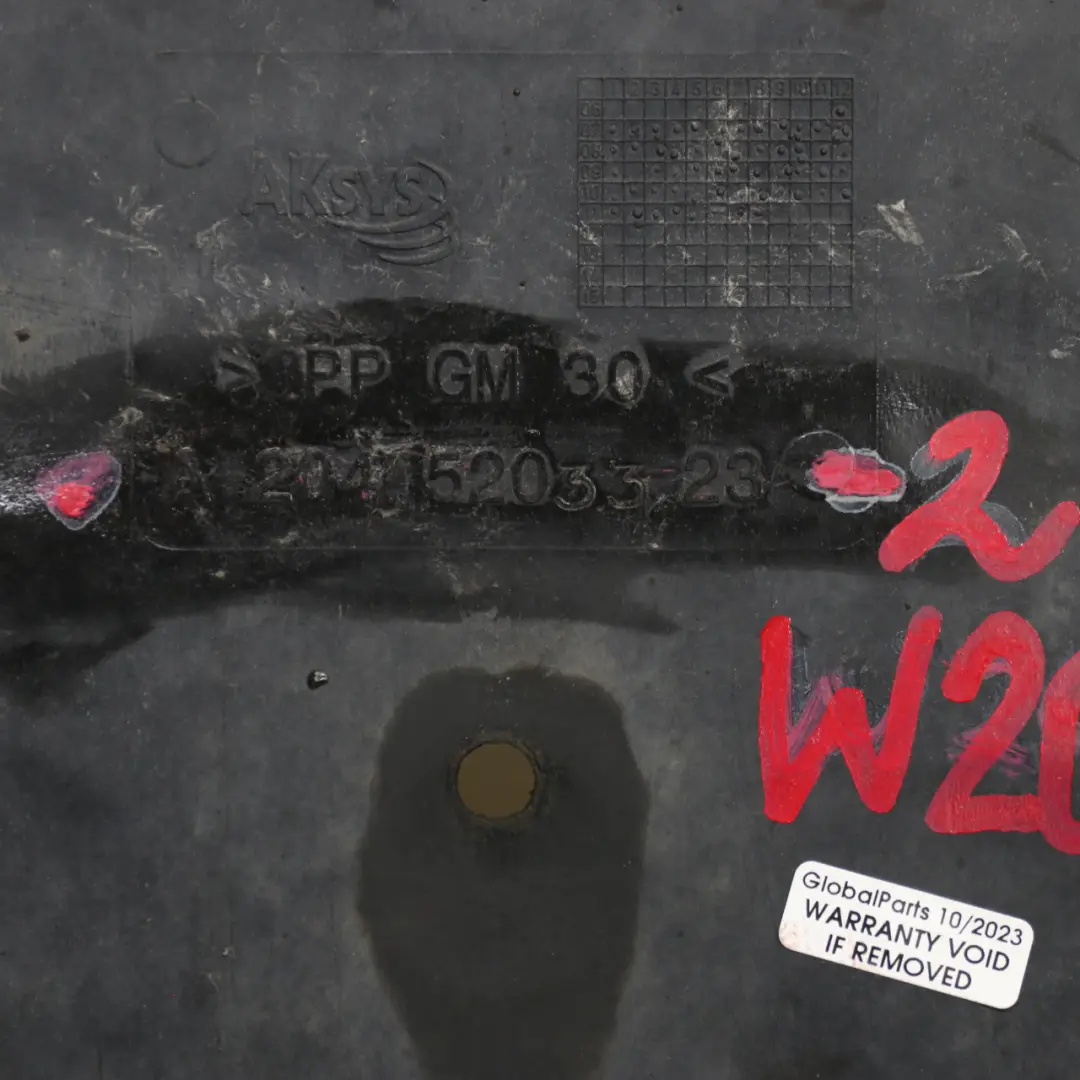 Underfloor Cover Mercedes W204 W207 Front Axle Undertray Panelling to with Part number A2045203323 Underfloor Cover Mercedes W204 W207 Front Axle Undertray Panelling - SKU A2045203323-2 - Part number A2045203323