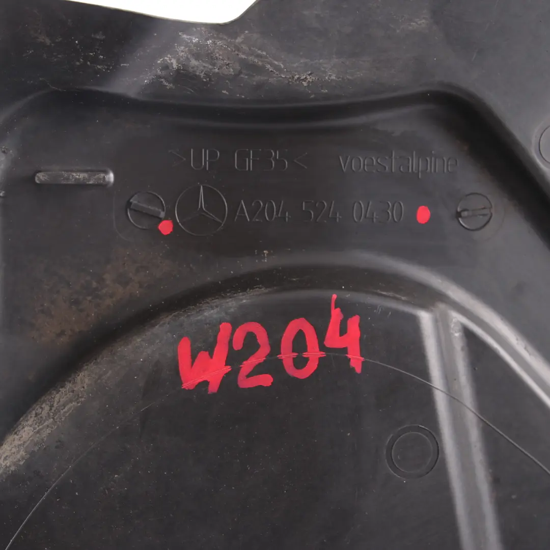  Cubre suelo Mercedes W204 Cubre suelo motor Gasolina - SKU A2045240430 - Número de pieza A2045240430