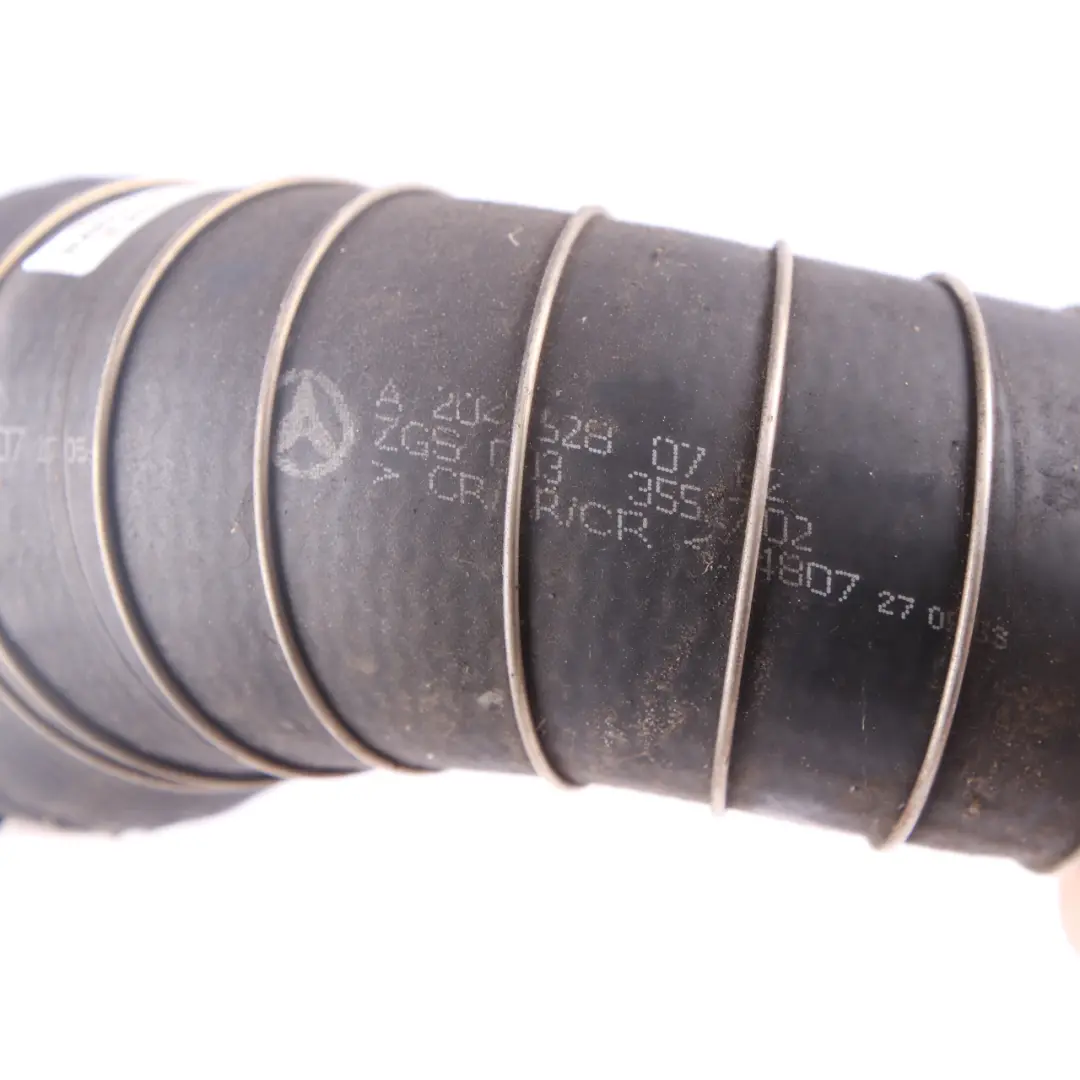 Wąż Przewód Dolotowy Powietrza Intercoolera do Mercedes W204 o numerze A2045280782 Mercedes W204 Wąż Przewód Dolotowy Powietrza Intercoolera - SKU A2045280782 - Numer Części A2045280782