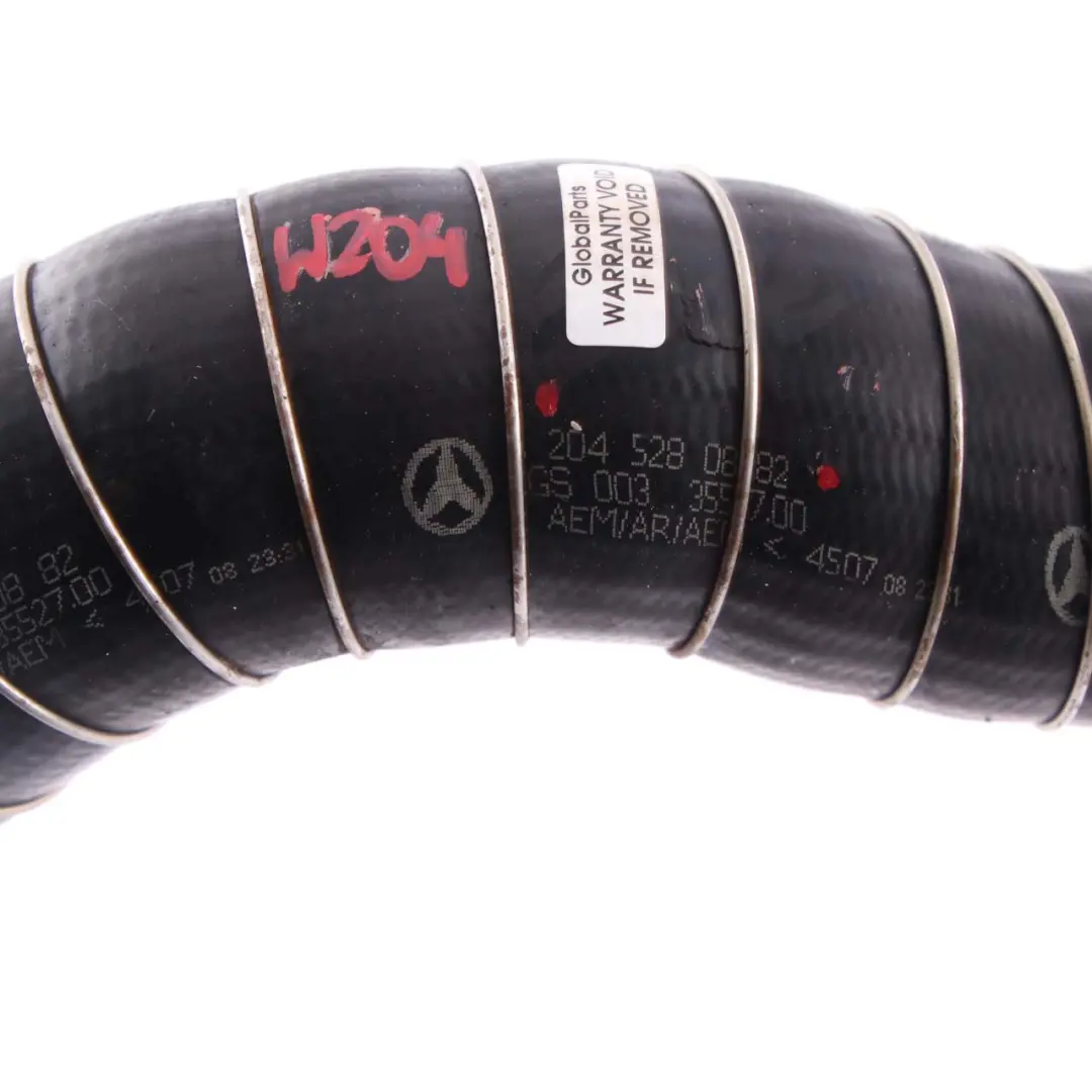 Ladeluftkühler Schlauch Rohr Benzin Kompressor für Mercedes W204 Turbo mit Teilenummer A2045280882 Mercedes W204 Turbo Ladeluftkühler Schlauch Rohr Benzin Kompressor - SKU A2045280882 - Teilenummer A2045280882