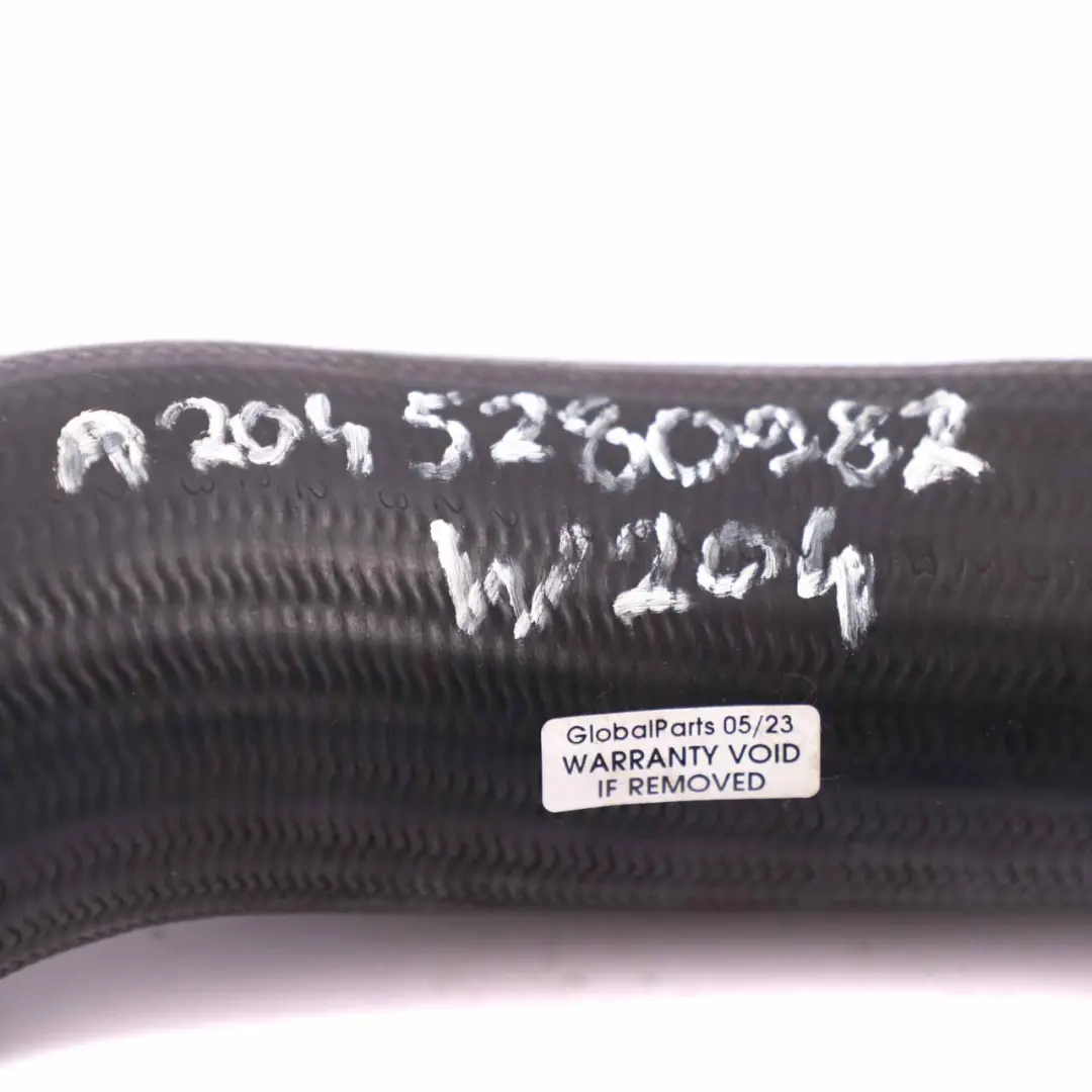 Mercedes W204 OM646 Air Intake Pipe Intercooler Hose Tube Left N/S - SKU A2045280982 - Part number A2045280982