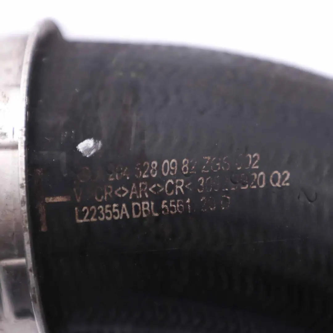 Mercedes W204 OM646 Air Intake Pipe Intercooler Hose Tube Left N/S - SKU A2045280982 - Part number A2045280982