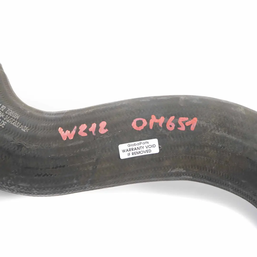 Mercedes W212 Tubo aspirazione aria OM651 Intercooler Carica Diesel - SKU A2045282182-1 - Numero di parte A2045282182
